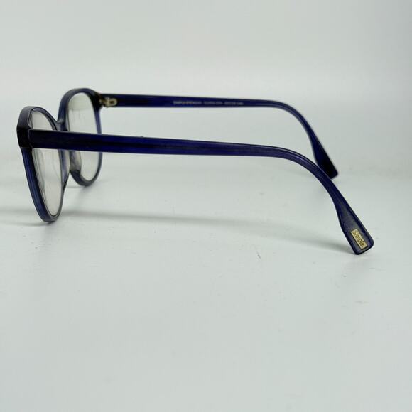 SIMPLE Eyewear Eyeglasses Elvira 024 Blue Optical Frame‎ 53-18-140 H17940 main image 6